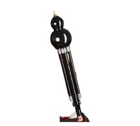 Beginner Hulusi Flute Hulusi Made Of Ebony Wood In B Flat And C Key With Detachable Three Tone(Bb major)