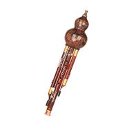 Beginner hulusi flute Old Mahogany Plus Five-key Hulusi Professional Instrument Beginner Hulusi(C)