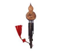 Beginner Hulusi Flute Playable Three Note Detachable Drop Proof Durable FG Bb Minor D Key Instrument Hulusi For Adults And Beginners(F)