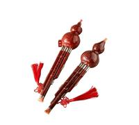 Beginner Hulusi Flute Traditional Wind Instrument C Key 3 Tone Hulusi White Copper Bakelite Material Ideal For Beginner