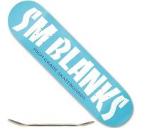 // Beginner-Intermediate (Stronger Nose) // SMBLANKS Solid S2 8.0" HG Skateboard Deck (JESSUP) (Single Deck)