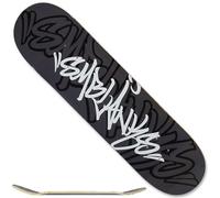 //Beginner-Intermediate (Stronger Nose) // SMBLANKS Solid S2 8.0" KR (Black) Skateboard Deck (JESSUP) (Single Deck)