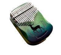 Beginner Kalimba 17 Kalimba Musical Instrument For Beginners With Finger Deflections Gradually Turning Green(17TONE)