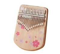 Beginner Kalimba 17key Kalimba Walnut Wood 21key Chromatic Portable Mini Music Keyboard Accessories And Tools(6)
