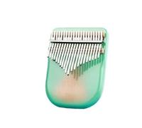Beginner Kalimba 21key Kalimba Solid Wood Mini Professional Beginner Keyboard Instrument Portable(21 Key Green)