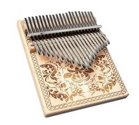 Beginner Kalimba 21key Maple Kalimba Suitable For Beginners Portable Mbira With Tuning Hammer For Adults