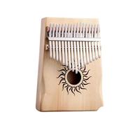 Beginner Kalimba Kalimba 21 Keys Musical Instrument Full Wood Maple Thumb Piano 17 Round Hole Mbira With Accessories For Beginner(2)