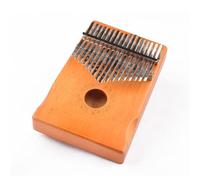 Beginner Kalimba Professional 17note Kalimba A Beginner And Adult Instrument(Yellow pine bare guitar)