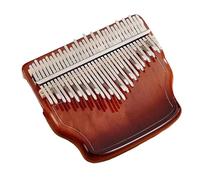 Beginner Kalimba Thumb Piano 34 Note Professional Finger Beginner Key Kalimba Music Keyboard Instrument(B-Gradient Brown)