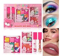 Beginner Makeup Set | Lightweight Facial Cosmetics Set | Makeup Kits for Teens,for Business Trip Outdoor School Girlfriend Wife Friend Sister Daughter