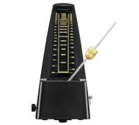 Beginner Mechanical Metronome Universal For Piano Ukulele Violin For Musical Instrument(Black)