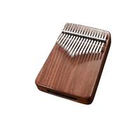 Beginner Musical Instruments Kalimba Thumb Piano Metal Piano Keys for Performances, Weddings Finger Piano Music Enlightenment(Brown-a)