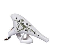 Beginner Ocarina 12-hole ocarina Beginner's alto ac key students' introduction to professional playing of 12-hole ocarina(Color:4)