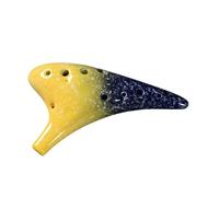 Beginner Ocarina 2018 12-hole AC beginner starry sky series ocarina hand-painted professional performance(Color:3)