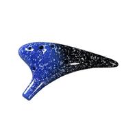 Beginner Ocarina 2018 12-hole AC beginner starry sky series ocarina hand-painted professional performance(Color:4)