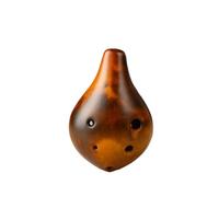 Beginner Ocarina 6-hole Alto C Tuning Beginner Entry-level Smoked Ocarina(Style 4)