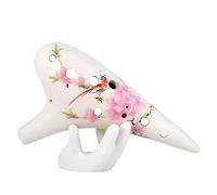 Beginner Ocarina 6 Holes 12 Holes Alto C Six Hole AC Ocarina Professional Musical Instrument Tao Xun (Color : 02)