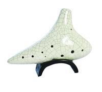 Beginner Ocarina 9-hole Ocarina AC-tuned Alto C-tuned Beginner Teaching Professional Ceramic Ice Crack