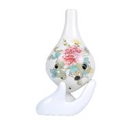 Beginner Ocarina Beginner Ocarina 6-hole Alto C Six-hole AC Ocarina Professional National Musical Instrument(Style 1)