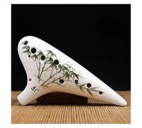 Beginner Ocarina Ocarina 12-hole AC Professional Beginner Smoked Ocarina Twelve-tone C-tone Performance Type(Style 5)