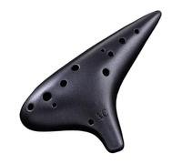 Beginner Ocarina Ocarina 12-hole AC tone frosted series 12-hole AC frosted ink black sound more ethereal