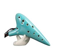 Beginner Ocarina Ocarina 12-hole alto tone beginner's introduction to twelve-hole flute playing instrument(Color:6)