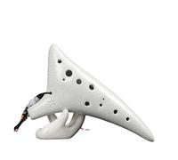Beginner Ocarina Ocarina 12-hole alto tone beginner's introduction to twelve-hole flute playing instrument(Color:3)