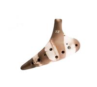 Beginner Ocarina Ocarina plain-fired series tuned for beginners to professional players SF soprano F