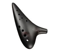 Beginner Ocarina Suitable for beginners12hole Alto G AF flute | Rich, resonant tone; compact and portable(AF Blac)