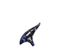 Beginner Ocarina The school specializes in playing smoked alto C ocarina 12-hole ac key performance instrument piano(Color:A)