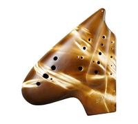 Beginner Ocarina Three-tube Popular Zebra Pattern Unglazed Ocarina AC/AF/Alto G/BC/BB Tune(BB)