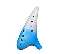 Beginner Ocarina Twelve-hole 12-hole ocarina in AF tune a beginner's ethnic musical instrument with tutorial(Color:1)