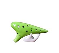 Beginner Ocarina Twelve-hole ocarina alto C key AC Beginner teaching to play the 12-hole ocarina(Color:2)