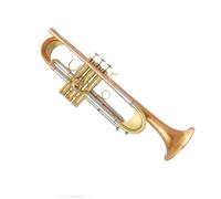 Beginner Phosphor Bronze Trumpet Bb Tune Heavy Instrument Band Grade Examination Performance Beginner Trumpet(Phosphor bronze)