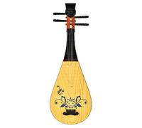 Beginner Pipa Toy for Kids, Preschool Music Learning Toy, Simulation Four-String Pipa, Four-String Musical Instrument for Kids, Music Instruments for Early Learning, Classical Pipa Toy for Preschool,