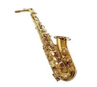 Beginner Sax Alto Saxophone Gold Key Professional Sax With Case And Accessories(Bag A)