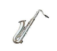 Beginner Sax Bb Professional Tenor Saxophone Professional-grade Tone SILVERING SAX(Bag A)