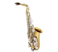Beginner Sax Brass Solid Saxophone Instrument Beginner Lead-free Welding Alto E Flat Saxophone
