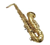 Beginner Sax Tenor Saxophone Gold Lacquer Professional Tenor Sax With Case Reeds Neck(Bag A)
