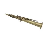 Beginner Sax Treble Saxophone Silvering Gold Key With Case Sax Ligature Reeds Neck(Bag A)