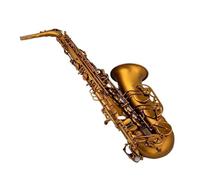 Beginner saxophone Alto Eb Tune Saxophone Brass Musical Instrument Champagne Gold Lacquer Sax With Case Accessories Easy To Play(A)