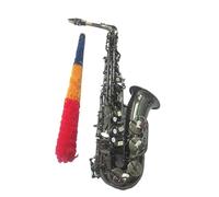 Beginner saxophone Alto Sax Musical Instruments Suzuki Alto Saxophone E Flat Black Nickel Plated Surface Sax And Case Accessories(Cloth box)