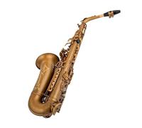 Beginner saxophone Alto Saxophone Brass Antique Copper Eb Tune E Flat Musical Instrument Sax Including Instrument Packaging Accessories(B)