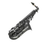 Beginner saxophone Alto Saxophone Brass Body Frosted Exterior Eb Saxophone Professional Woodwind Instruments With Case Stand(A)