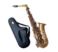 Beginner saxophone Alto Saxophone Brass Eb Key E Key Instrument Saxophone With Box Woodwind Instrument With Beautiful Appearance