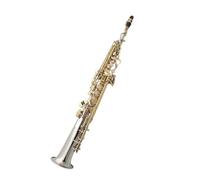 Beginner saxophone B Flat Straight Tube Soprano Professional Performance-level Saxophone Silver Gold Key Saxophone Instrument