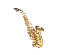Beginner saxophone Bb Soprano Saxophone Gold Lacquer Brass With Instrument Case Neck Strap Cloth Brush For Musicians Beginn