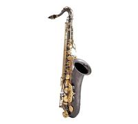 Beginner saxophone Bb Tenor Saxophone Brass Body Black Nickle Plated Golden Keys Woodwind Instrument Professional Practice Performance