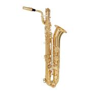 Beginner saxophone Beginner Performance Type Eb Baritone Saxophone Set E-flat Professional Sax With Parts Accessories Woodwind Instrument(Gold)