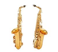 Beginner saxophone Beginners Professional Alto Drop E Saxophone Gold Alto Saxophone With Special Accessories For Musical Instruments(B)